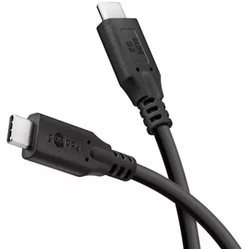 Cabo USB Goobay 74698 USB 3.2 Gen 1 0,5 m USB-C preto