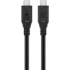 Cabo USB Goobay 74698 USB 3.2 Gen 1 0,5 m USB-C preto