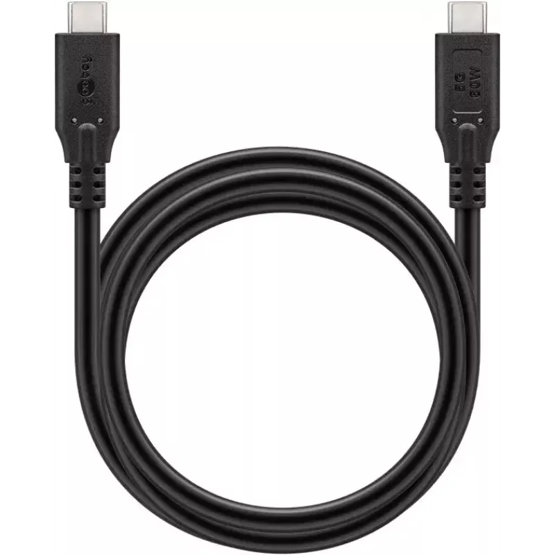 Cabo USB Goobay 74698 USB 3.2 Gen 1 0,5 m USB-C preto