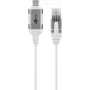 Goobay Cabo Ethernet USB-C 3.1 para RJ45 Slim, 7,5 m, branco (74390)