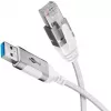 Cabo de rede Goobay 74384 USB 3.0 Type-A RJ45 15 m branco