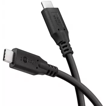 Cabo USB Goobay 74207 USB 3.2 Gen 1 2 m USB-C preto