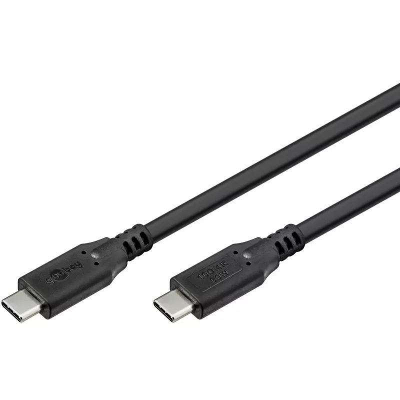 Cabo USB Goobay 74207 USB 3.2 Gen 1 2 m USB-C preto
