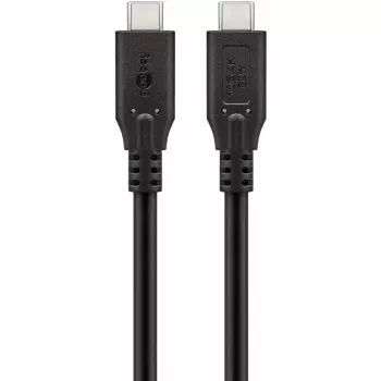 Cabo USB Goobay 74207 USB 3.2 Gen 1 2 m USB-C preto