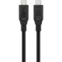 Cabo USB Goobay 74196 USB4 Gen 2x2 1,5 m USB-C preto