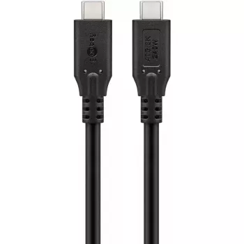Cabo USB Goobay 74184 USB4 Gen 2x2 1,5 m USB-C preto