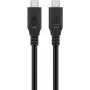 Cabo USB Goobay 74184 USB4 Gen 2x2 1,5 m USB-C preto