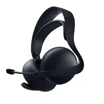 Headset Sony Pulse Elite sem fios com arco de cabeça gaming Bluetooth preto