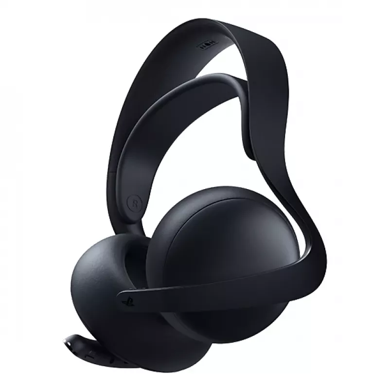 Headset Sony Pulse Elite sem fios com arco de cabeça gaming Bluetooth preto