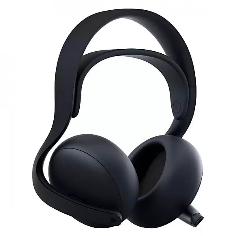 Headset Sony Pulse Elite sem fios com arco de cabeça gaming Bluetooth preto