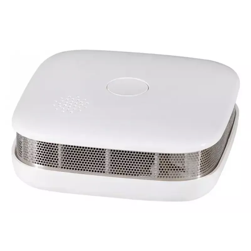 LogiLink SC0018 detetor de fumo, bateria de 10 anos, EN14604, quadrado