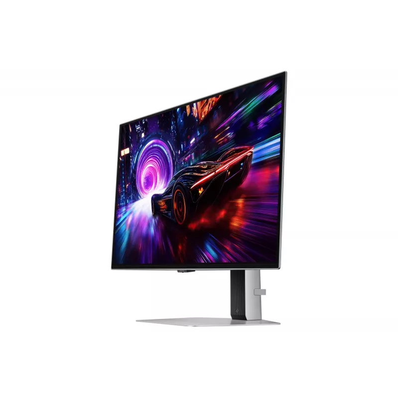 Monitor Samsung G81SF 68,6 cm (27 polegadas) 3840 x 2160 4K Ultra HD OLED prateado