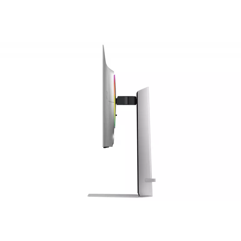 Monitor Samsung G81SF 68,6 cm (27 polegadas) 3840 x 2160 4K Ultra HD OLED prateado