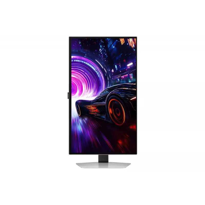 Monitor Samsung G81SF 68,6 cm (27 polegadas) 3840 x 2160 4K Ultra HD OLED prateado