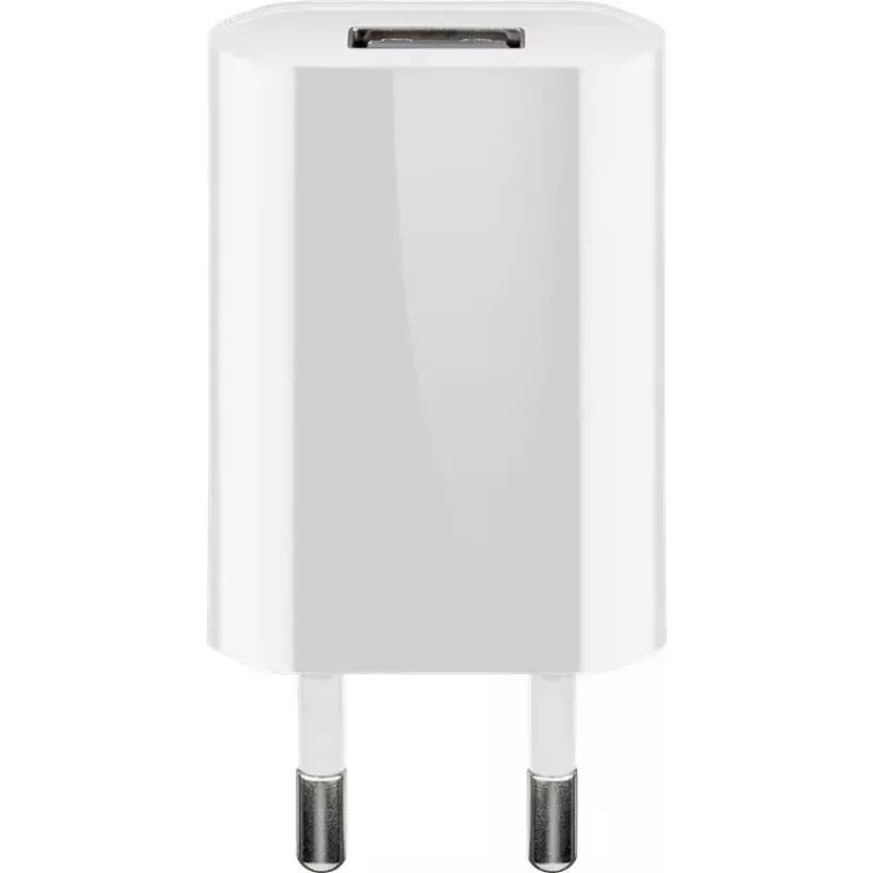 Conjunto de carregador Goobay 5W Apple Lightning interior AC telemóvel