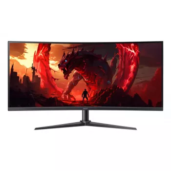 Monitor Acer NITRO XZ0 XZ340CUR X0 34 polegadas UltraWide Quad HD LED 3440 x 1440