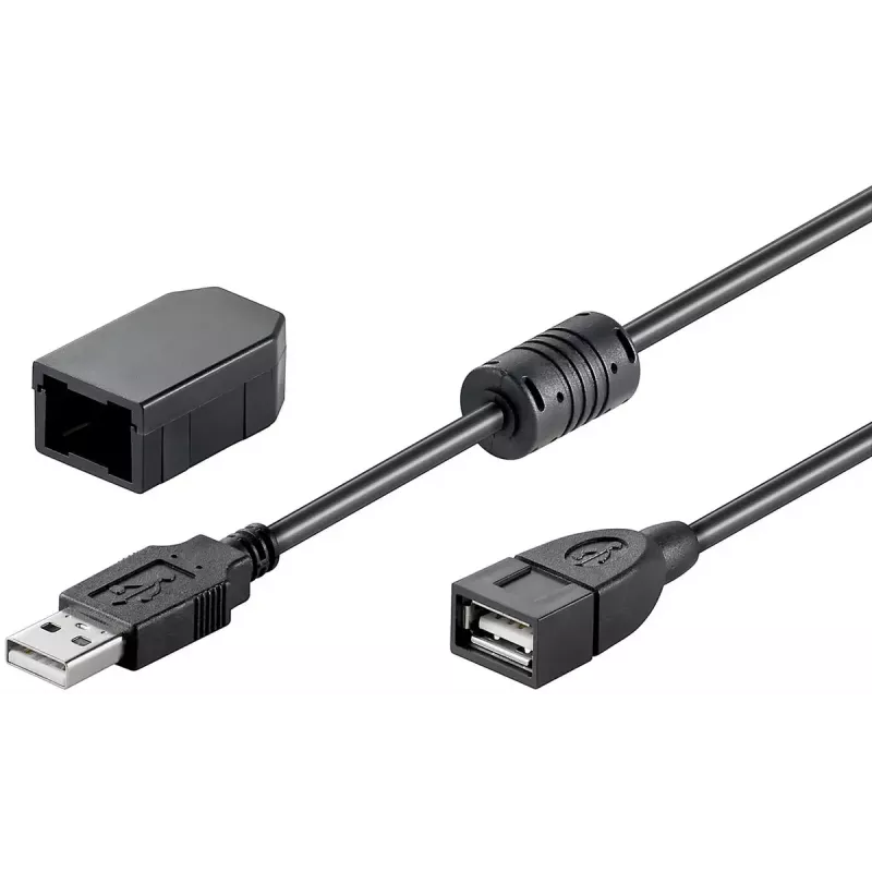 Cabo USB Goobay 93284 USB 2.0 2 m USB A preto