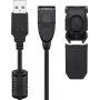Cabo USB Goobay 93284 USB 2.0 2 m USB A preto