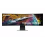 Monitor de computador Samsung G95SC 124,5 cm (49 polegadas) 5120 x 1440 Dual QHD OLED prateado