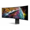 Monitor de computador Samsung G95SC 124,5 cm (49 polegadas) 5120 x 1440 Dual QHD OLED prateado