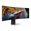Monitor de computador Samsung G95SC 124,5 cm (49 polegadas) 5120 x 1440 Dual QHD OLED prateado