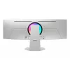 Monitor de computador Samsung G95SC 124,5 cm (49 polegadas) 5120 x 1440 Dual QHD OLED prateado