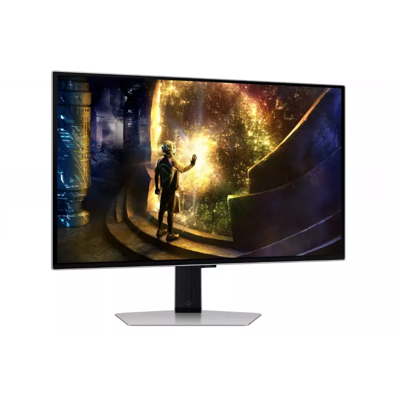 Monitor de computador Samsung G61SD 68,6 cm (27 polegadas) 2560 x 1440 píxeis Quad HD OLED prateado