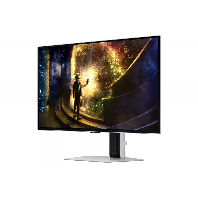 Monitor de computador Samsung G61SD 68,6 cm (27 polegadas) 2560 x 1440 píxeis Quad HD OLED prateado