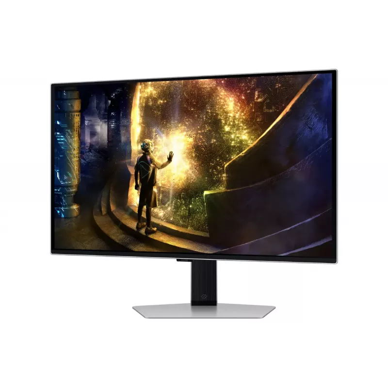 Monitor de computador Samsung G61SD 68,6 cm (27 polegadas) 2560 x 1440 píxeis Quad HD OLED prateado