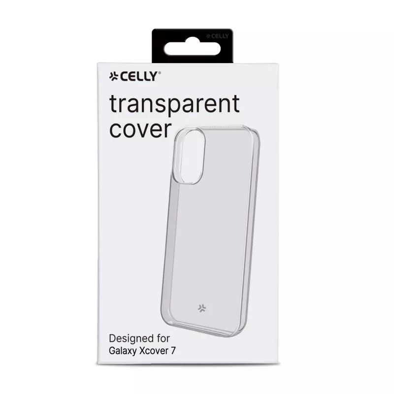 Capa Celly Galaxy Xcover 7 Transparente Monocromática