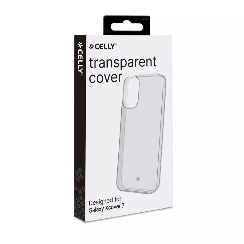 Capa Celly Galaxy Xcover 7 Transparente Monocromática