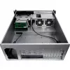 Caixa de servidor Inter-Tech 4U 4452-TFT Rack preto