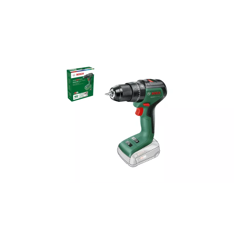 Bosch Universal Impact 18V-60 1900 rpm Mandril de aperto rápido 1,3 kg preto, verde