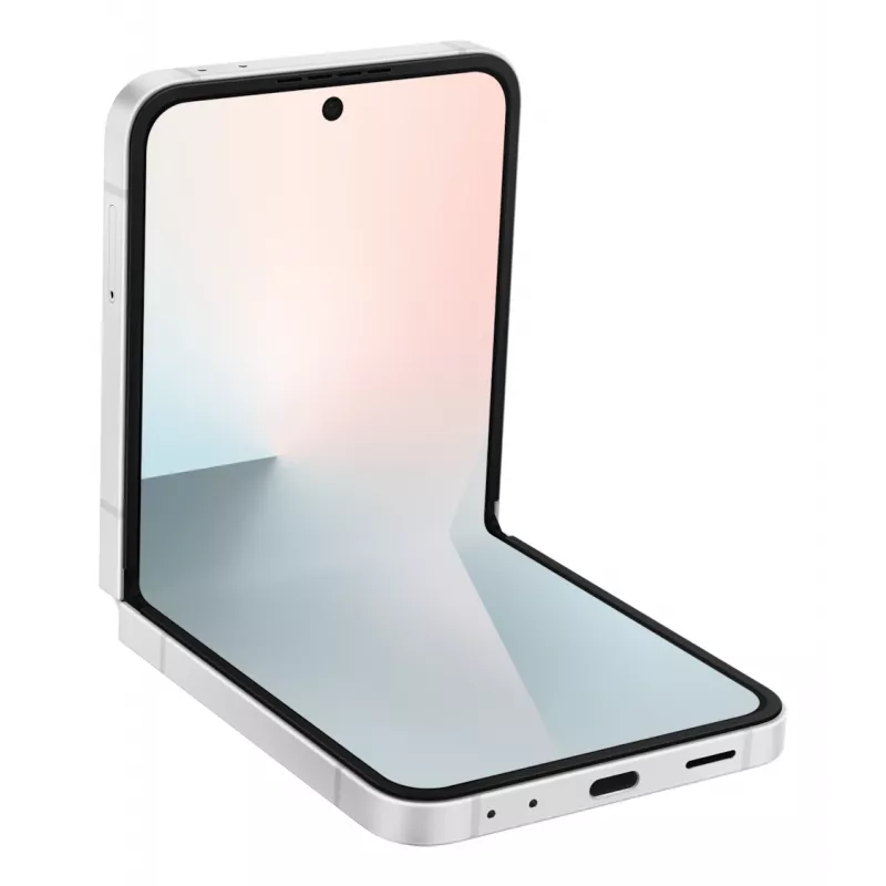 Samsung Galaxy Z Flip7 FE, 17 cm (6,7 inch), 2640 x 1080 píxeis, 8 GB, 128 GB, 50 MP, branco