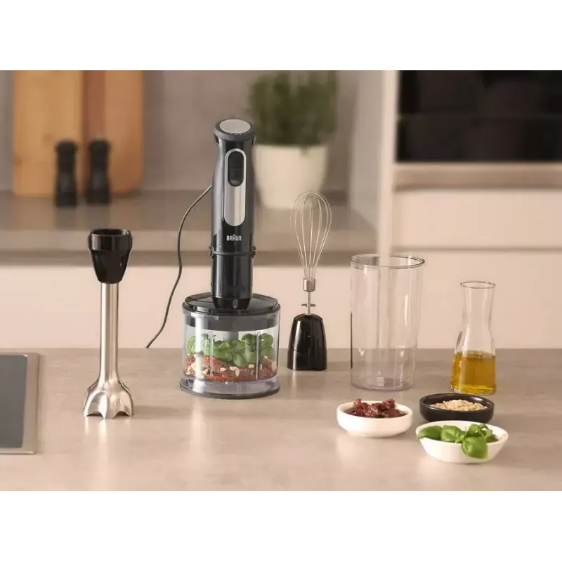 Varinha mágica Braun MultiQuick 5 Pro MQ 55236 M 0,6 L 1000 W preta