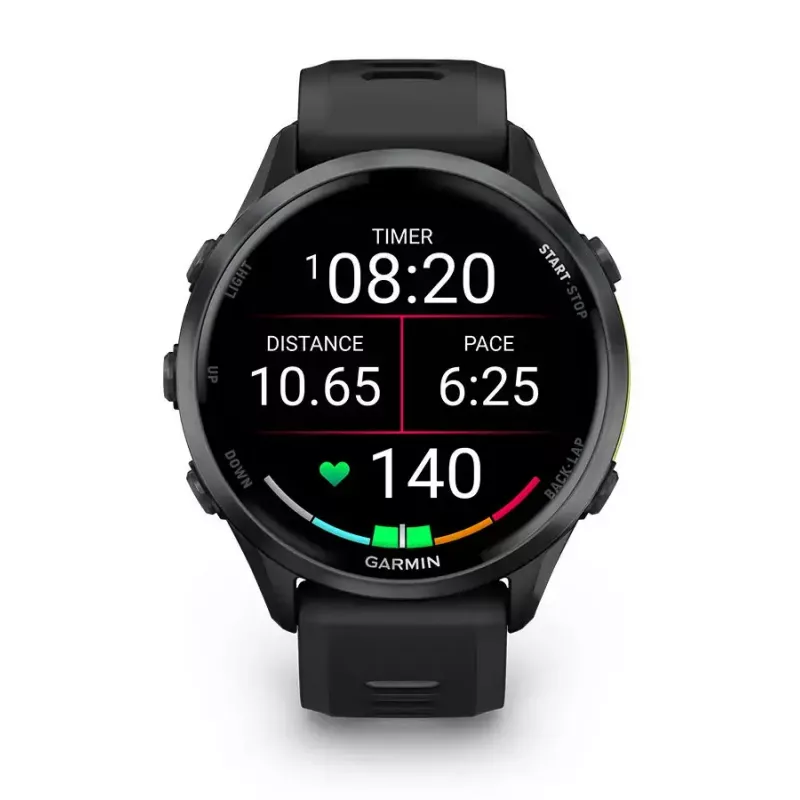Monitor de frequência cardíaca GARMIN HRM 600 cinta peitoral Bluetooth ANT+ ajustável 56–72 cm, preto