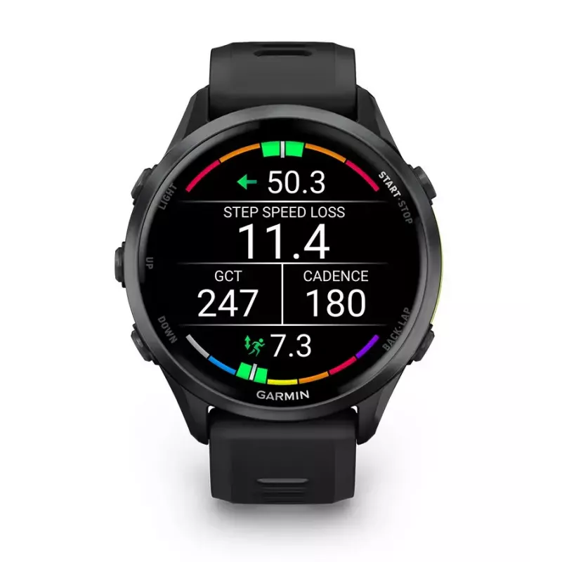 Monitor de frequência cardíaca GARMIN HRM 600 cinta peitoral Bluetooth ANT+ ajustável 56–72 cm, preto