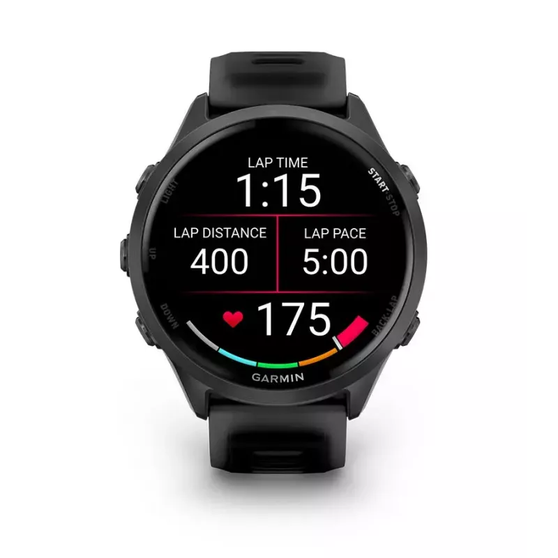 Monitor de frequência cardíaca GARMIN HRM 600 cinta peitoral Bluetooth ANT+ ajustável 56–72 cm, preto