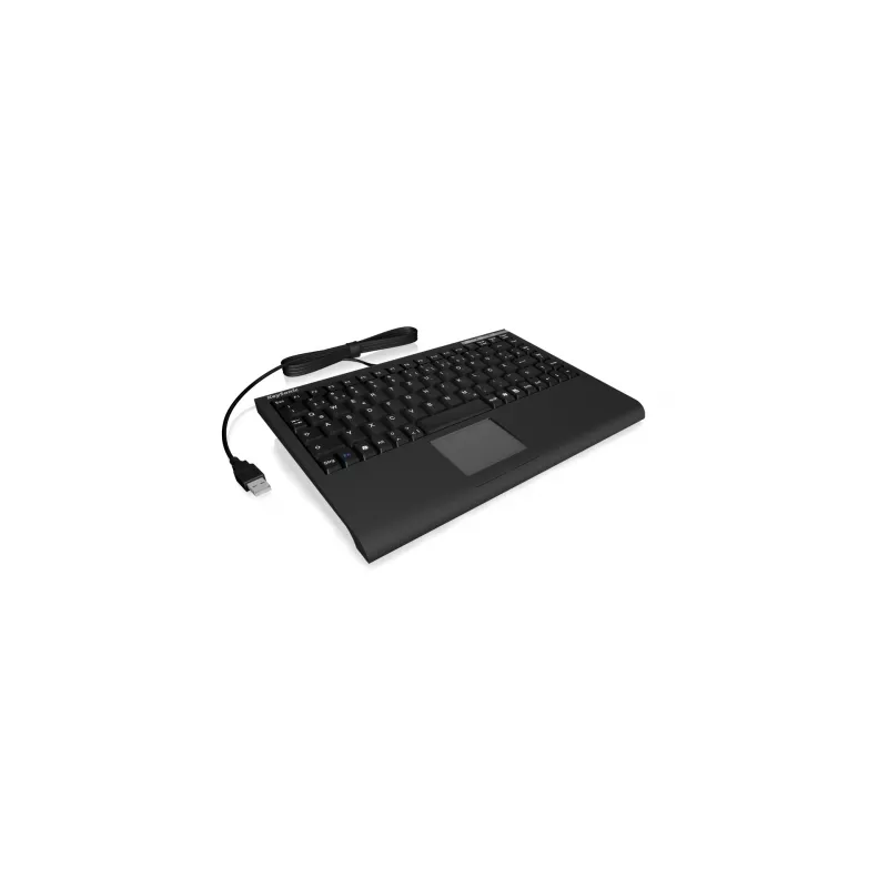Teclado KeySonic ACK-540U+ (UK) escritório USB QWERTY UK inglês preto