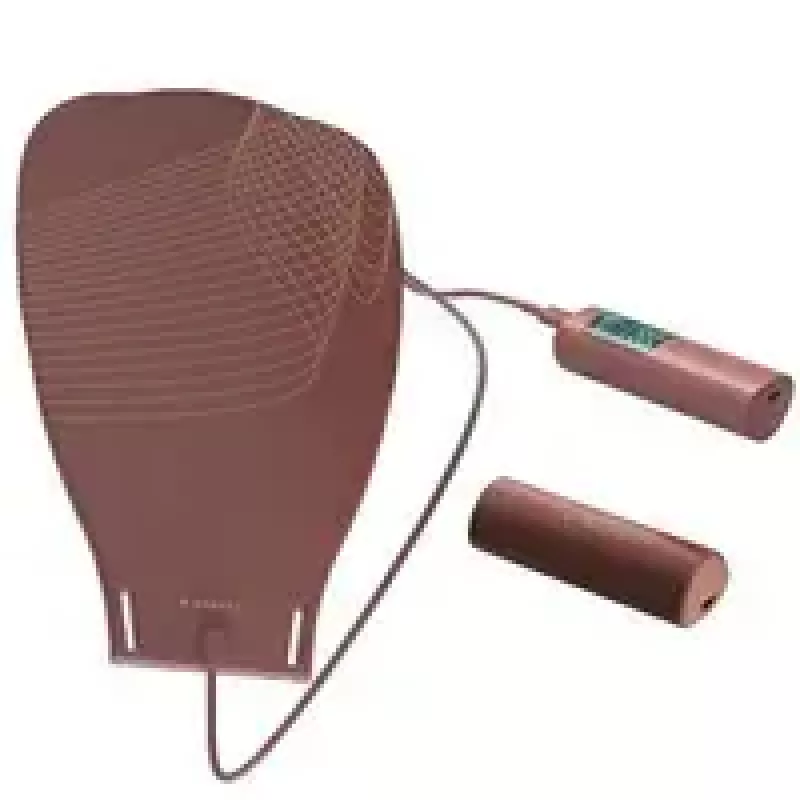 Máscara LED para mãos Garett Beauty Skin Ritual Hands, 7 cores de luz, 150 LEDs, 4 níveis de intensidade, recarregável, silicone, castanho