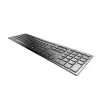 Teclado CHERRY KW 9100 fino universal RF Wireless + Bluetooth AZERTY francês preto