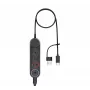 Controlador Jabra Engage 50 II Link USB-C/A MS — Preto, Modelo 50-2169