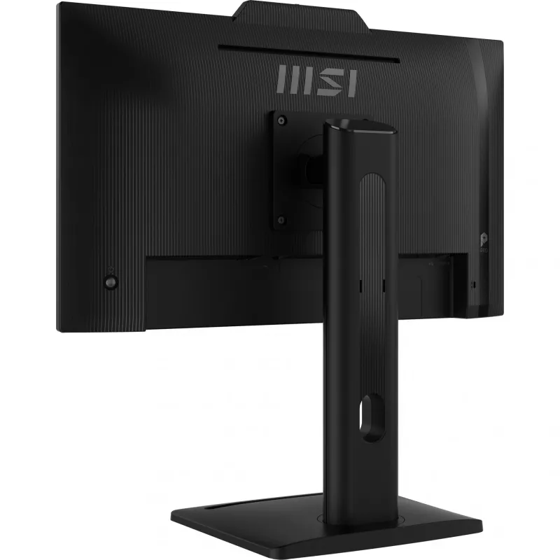 MSI PRO MP242PMGDE monitor de 23,8 polegadas (60,5 cm), Full HD 1920x1080, IPS, 120 Hz, 1 ms, câmara web, microfone, hub USB, HDMI, DP, VGA, preto