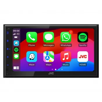 Autorrádio JVC KW-M695DBW Preto Wi-Fi 200 W Bluetooth