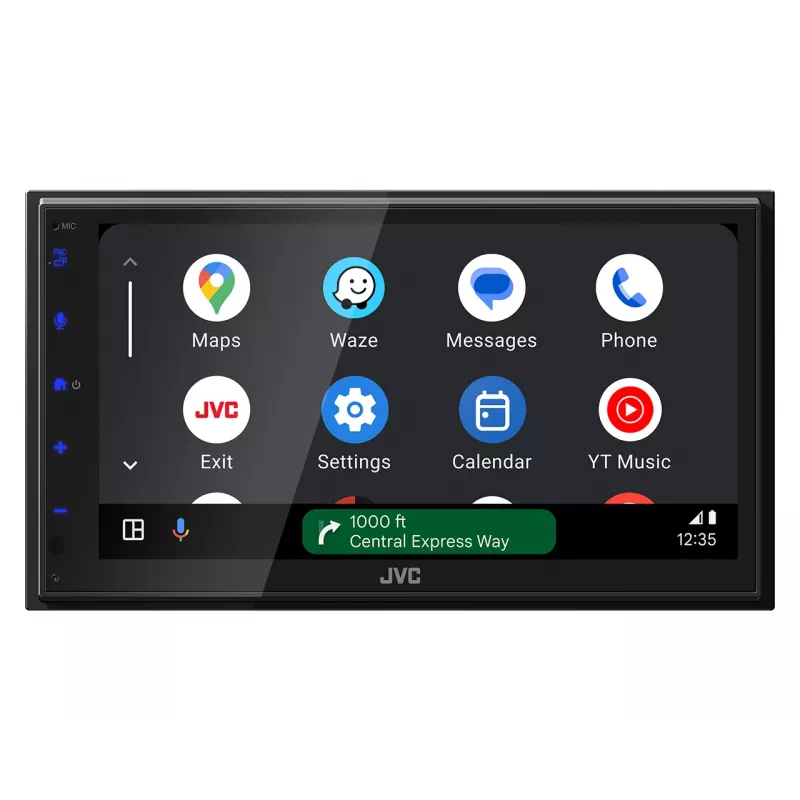 Autorrádio JVC KW-M695DBW Preto Wi-Fi 200 W Bluetooth