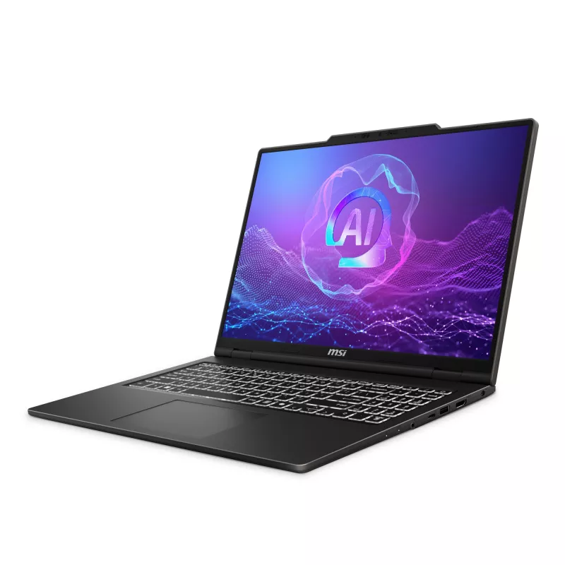 Portátil MSI Venture A16 AI+ A3HMG-036DE, AMD Ryzen AI 5 340, 16 polegadas, 16GB DDR5, 512GB SSD, Windows 11 Home