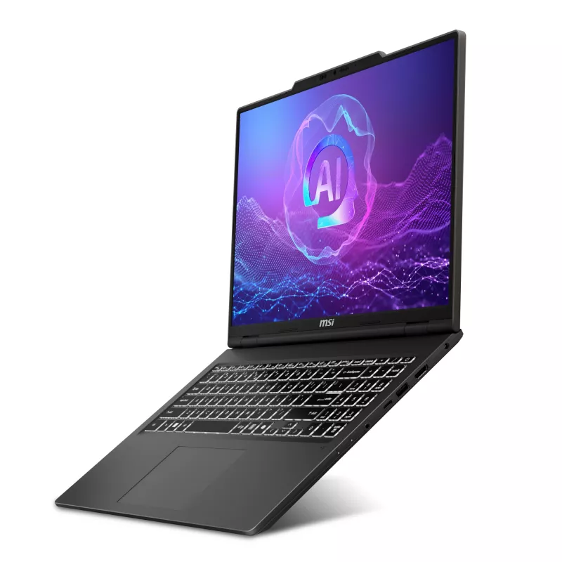 Portátil MSI Venture A16 AI+ A3HMG-036DE, AMD Ryzen AI 5 340, 16 polegadas, 16GB DDR5, 512GB SSD, Windows 11 Home