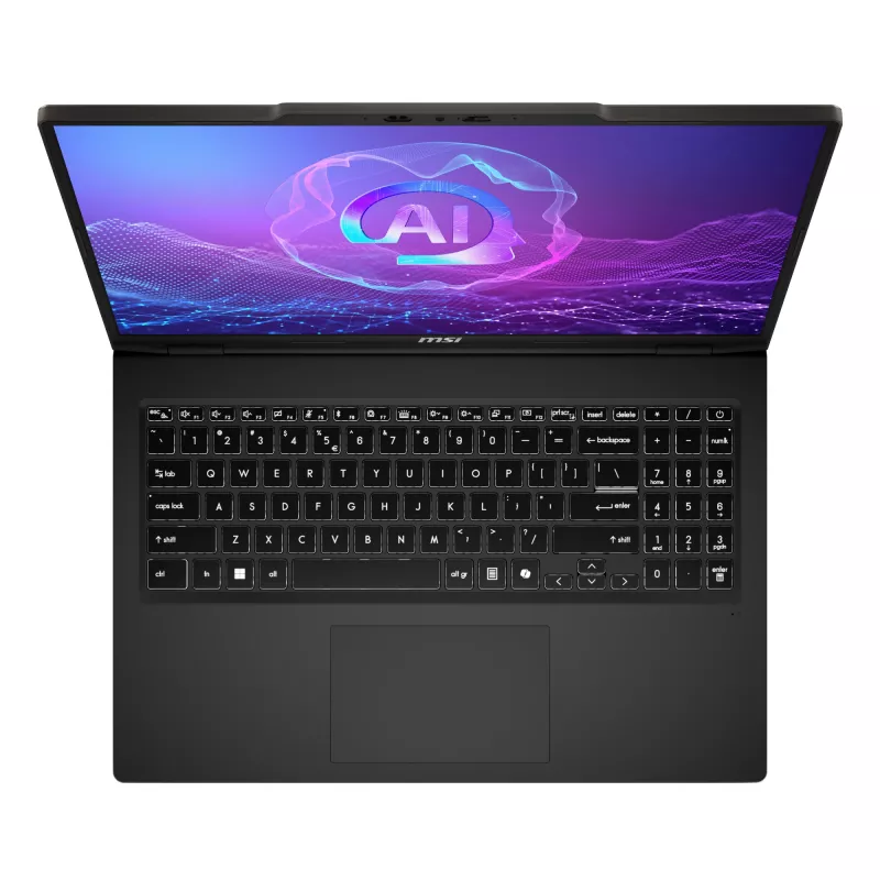 MSI VenturePro A16 AI+ A3HWEG-003 portátil, AMD Ryzen AI 7 350, 16 polegadas 2K OLED (2048x1280, 120 Hz), 16 GB RAM, 1 TB SSD, NVIDIA GeForce RTX 5050 8 GB, Windows 11 Home