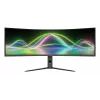 Monitor LC-Power LC-M49QCK 49 polegadas Dual QHD (5120×1440) Curved VA LCD, 3 ms, 32:9, VESA, altura ajustável, preto