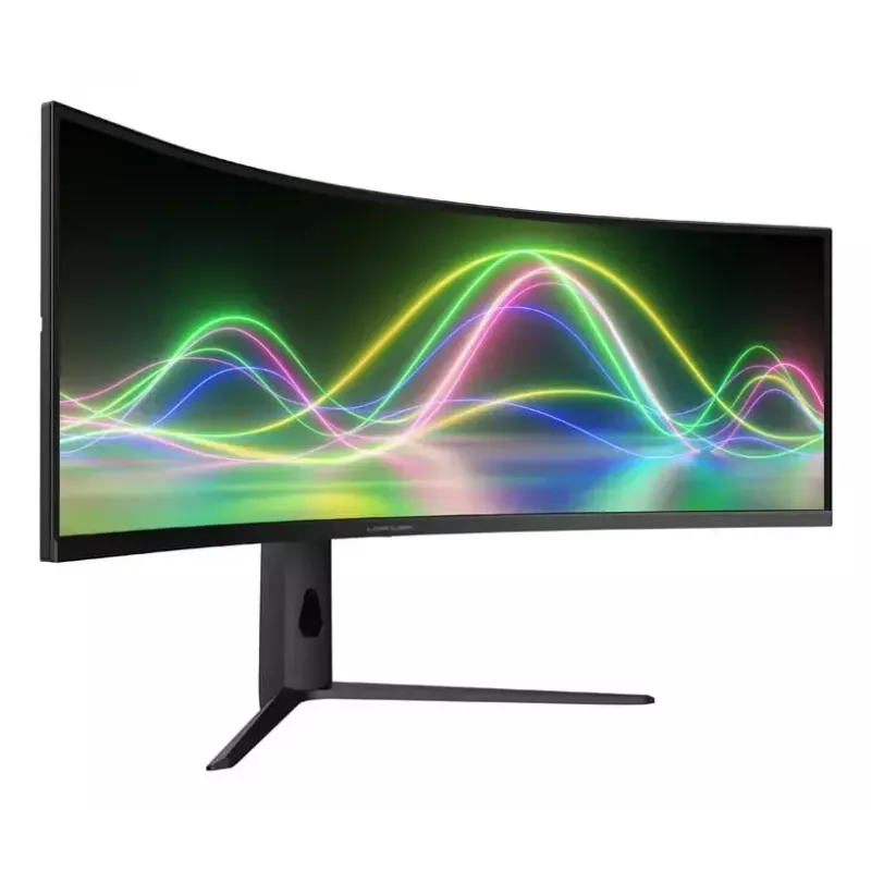 Monitor LC-Power LC-M49QCK 49 polegadas Dual QHD (5120×1440) Curved VA LCD, 3 ms, 32:9, VESA, altura ajustável, preto